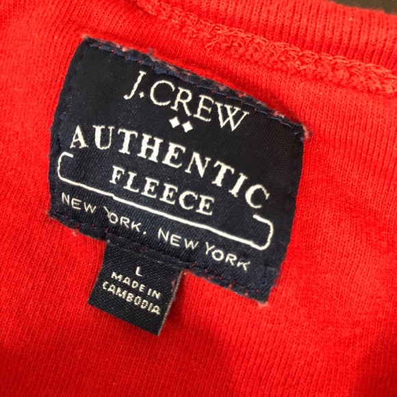 J. Crew reverse fleece - Picture 2 of 3